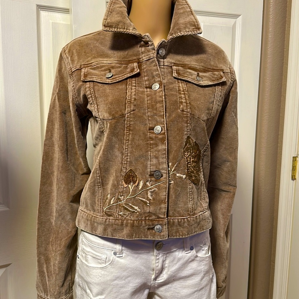 Girls Cordu Jacket XL